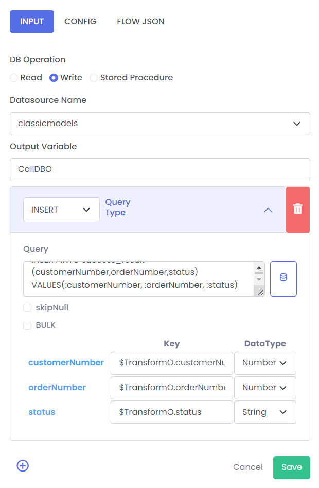 Database Connector | Quickintegrate