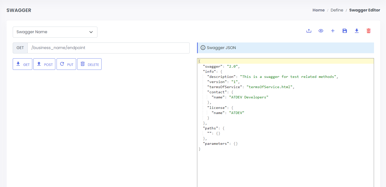 Swagger | Quickintegrate